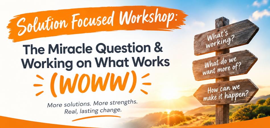 Solution Focused Miracle Question Workshop hero image